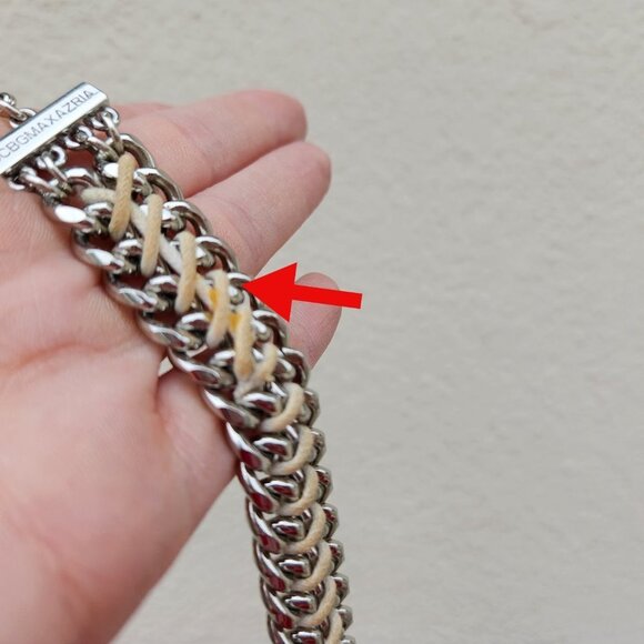 5/$100 SALE - BGBGMAxAzria Floral Stone Aqua Combo Necklace - Picture 8 of 8